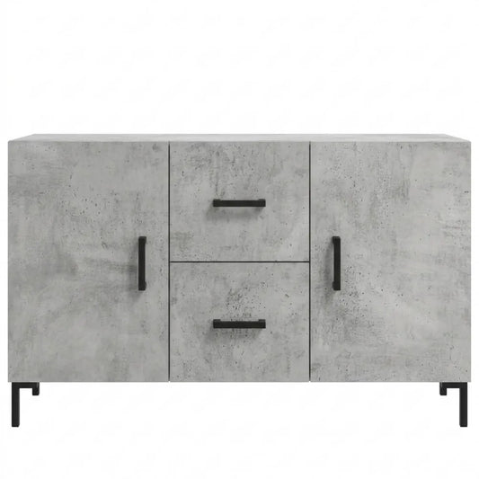 Multifunktionales Sideboard für Wohnbereiche in Betongrau